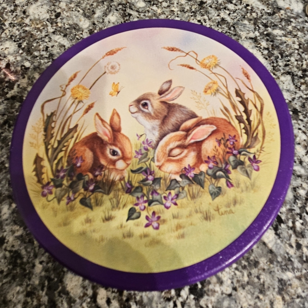 Vintage Easter Tin